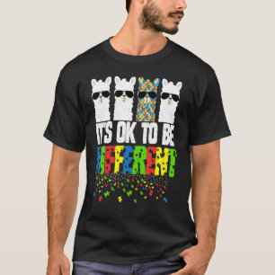 T-shirt Mignon C'est Ok D'être Différent Autisme Sensibili