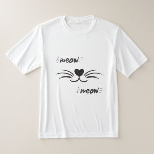 T-shirt mignon chat.