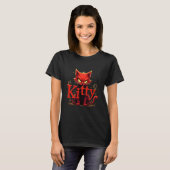 T-shirt Mignon Chat Chaton (Devant entier)