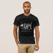 T-shirt mignon chat & espoir design (Devant entier)