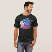 T-shirt mignon chat mermaid (Devant entier)