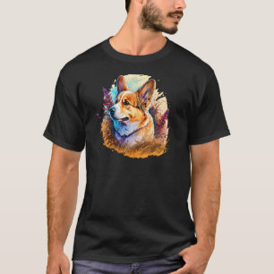 T-shirt Mignon Corgi Pembroke Gallois Corgi Cool  41