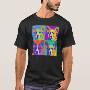 T-shirt Mignon Corgi Pop Pembroke Welsh Corgi