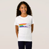 T-shirt mignon de bébé phoque de Rocket (Devant entier)
