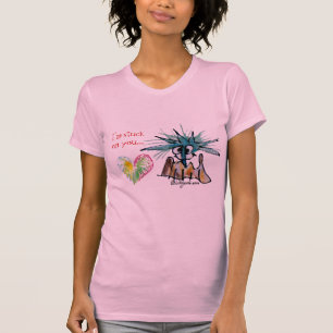 T-shirt mignon de bernache de bande dessinée