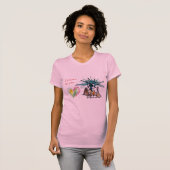 T-shirt mignon de bernache de bande dessinée (Devant entier)