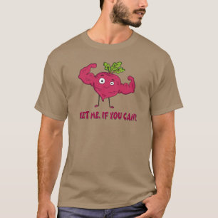 T-shirt mignon de betterave drôle de légume de spo
