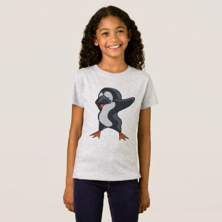 T-shirt mignon de danse de Dabber de pingouin