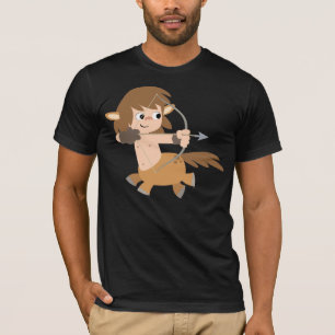 T-shirt mignon de Sagittaire de centaure de bande