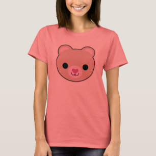 T-shirt mignon de sonnerie de juniors d'ours de