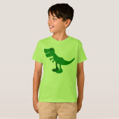 T-shirt mignon de T-Rex (Devant entier)