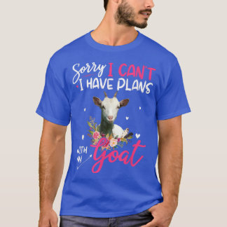 T-shirt Mignon Désolé, j'ai des projets avec mon agriculte