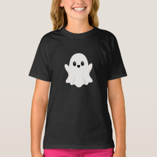 T-shirt Mignon dessin de fantôme Kawaii Halloween