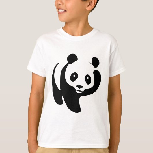 T-shirt mignon d'ours panda (Devant)