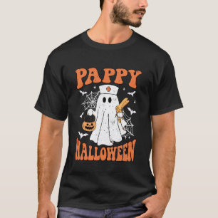 T-shirt Mignon Drôle Boo Fantôme Infirmières Pappy Hallowe