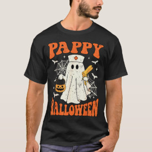 T-shirt Mignon Drôle Boo Fantôme Infirmières Pappy Hallowe