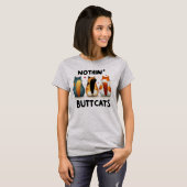 T-shirt Mignon & Drôle Rien Que Des Chats (Devant entier)