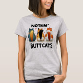 T-shirt Mignon & Drôle Rien Que Des Chats (Devant)
