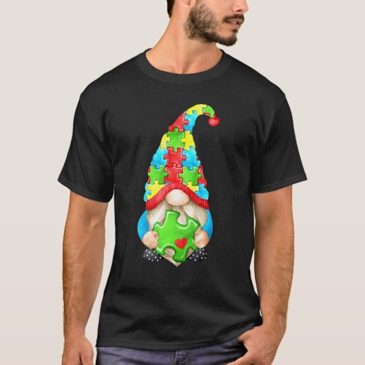 T-shirt Mignon élément de puzzle de sensibilisation à l'au (Devant)