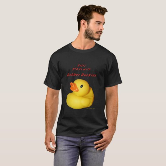 T-shirt mignon en caoutchouc (Devant entier)