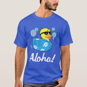 T-shirt Mignon en caoutchouc dans la chemise hawaïenne