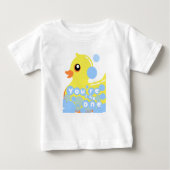 T-shirt mignon en caoutchouc de bébé/enfant en bas (Devant)