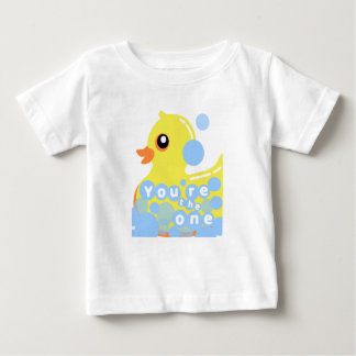 T-shirt mignon en caoutchouc de bébé/enfant en bas