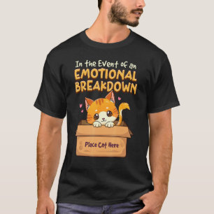 T-shirt Mignon en cas de lieu de rupture émotionnelle