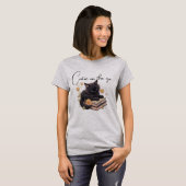 T-shirt Mignon en vadrouille (Devant entier)