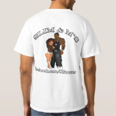 T-shirt Mignon et Clyde minces et m (Dos)