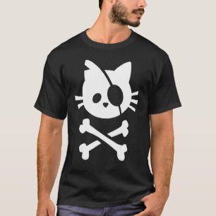 T-shirt Mignon et enfant pirate Chat 5