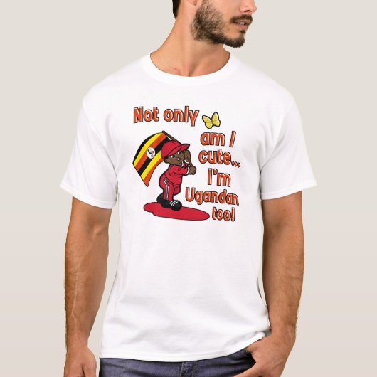 T-shirt Mignon et ougandais (Devant)