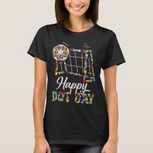 T-shirt Mignon foot polka point étudiant en art Joyeux jou