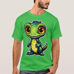 T-shirt Mignon Gecko Gecko Maman Drôles Geckos 2