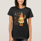 T-shirt mignon gnome saisonnier automne (Devant)