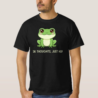 T-shirt Mignon Grenouille Mignonne Dessin Animé Amateur de