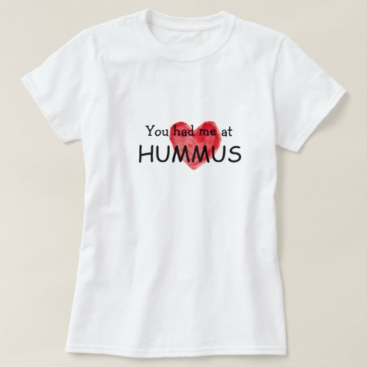 T-shirt Mignon idiot végétalien drôle du HOUMOUS LOL de (Design devant)