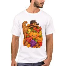 Mignon Kawaii Cornucopia Action de grâce Récolte