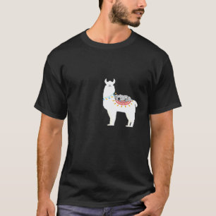 T-shirt Mignon Koala En Selle Et Faisant La Sieste Sur Lam