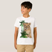 T-shirt mignon-lion-petit (Devant entier)