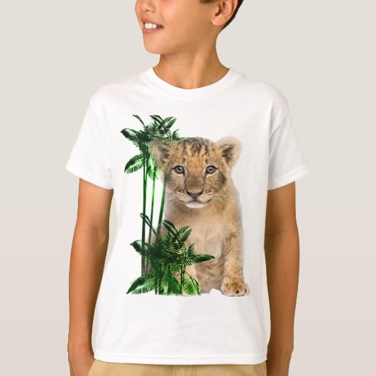 T-shirt mignon-lion-petit (Devant)