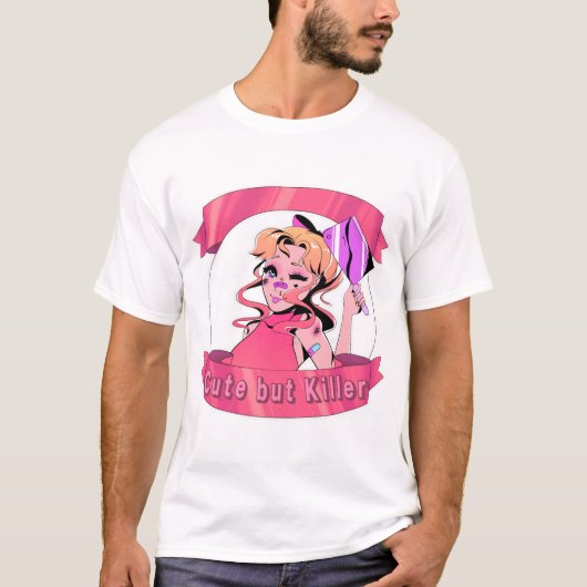 T-shirt Mignon mais tueur (originaux) (Devant)