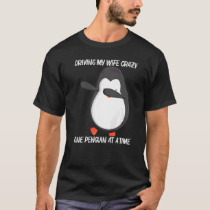 T-shirt Mignon Manchot Pour Hommes Papa Garçons Animal Ant