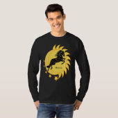 T-shirt Mignon Mane iac Cheval Céleste Danseuses Graphique (Devant entier)