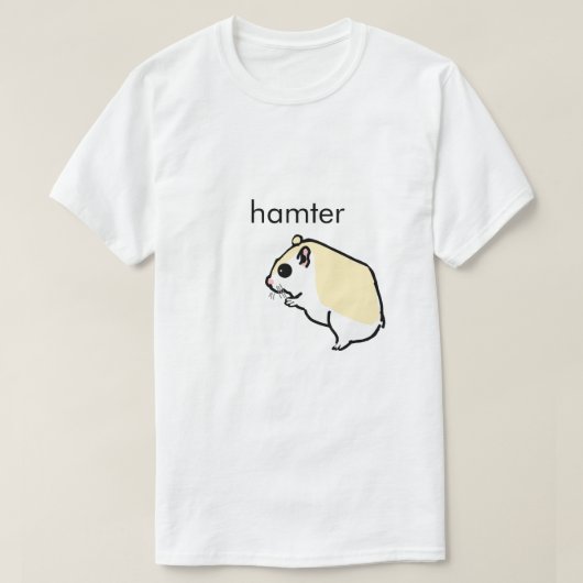 T-shirt Mignon Memes Hamter (Design devant)