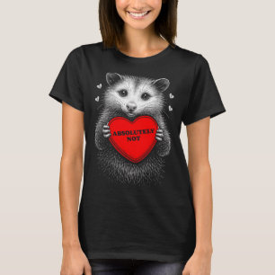 T-shirt Mignon Opossum Drôle Absolument Pas Anti