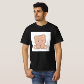 T-shirt mignon ours Kawaii (Devant entier)