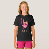 T-shirt Mignon Petit Singe  (Devant entier)