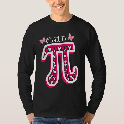 T-shirt Mignon Pi Saint-Valentin Pi Journee Math Professeu (Devant)