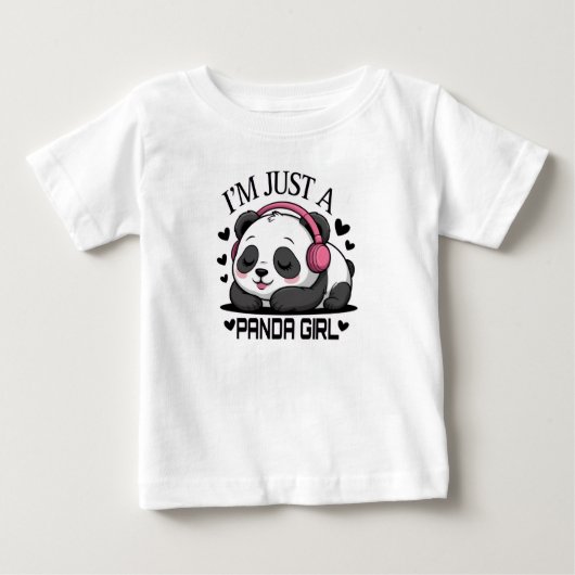 T-shirt mignon pour bébé (Devant)